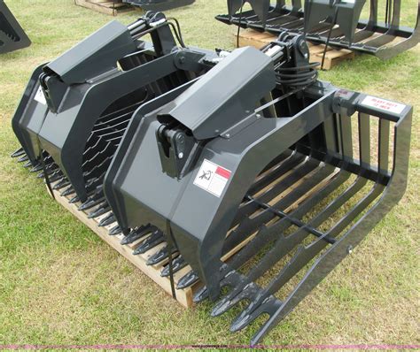 72 skid steer grapple bucket|used skid steer grapple for sale.